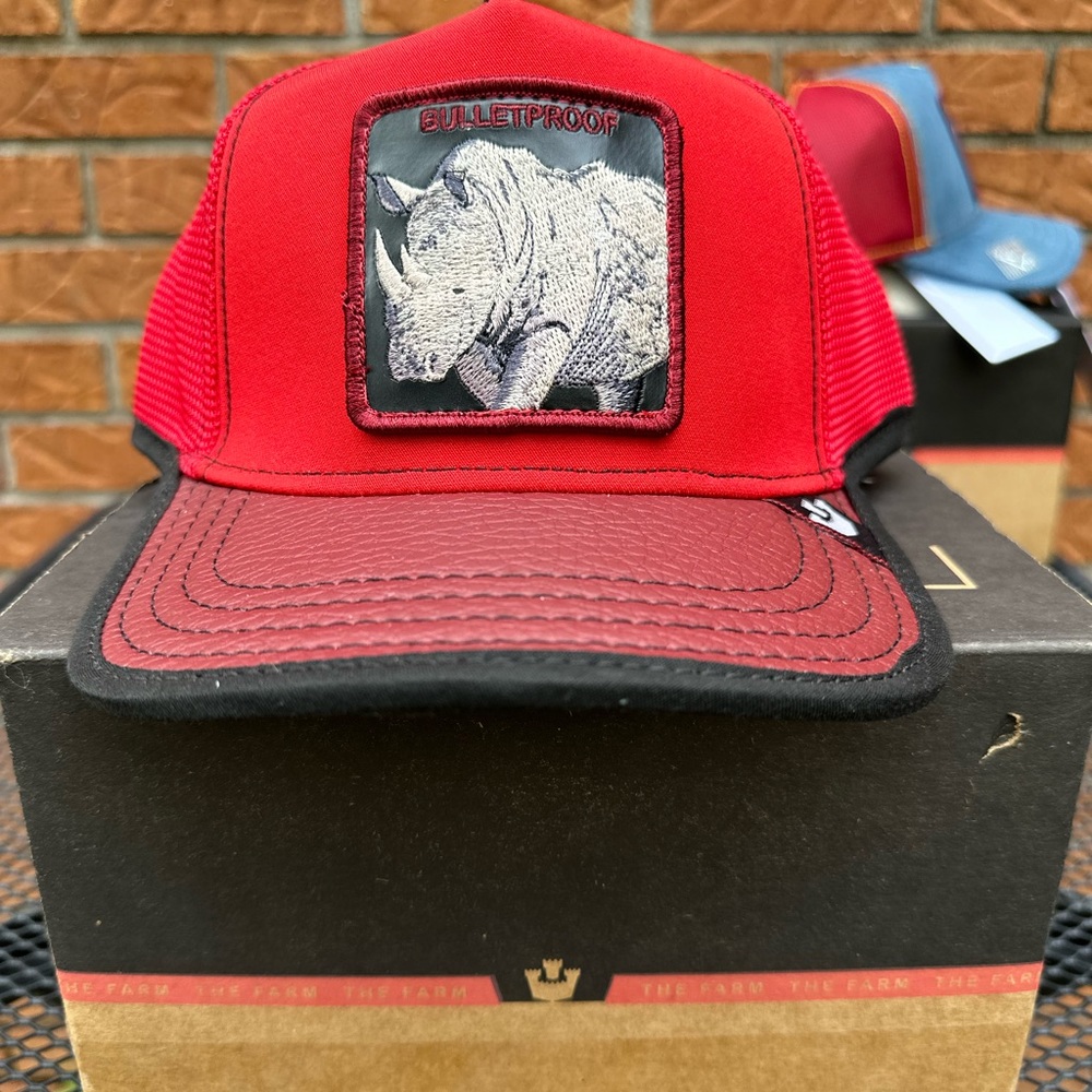 Goorin Bros Redacted Bulletproof Rhino Farm Limited Edition Friday Drop